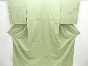 汕頭蘇州刺繍　几帳に雪輪模様一つ紋訪問着